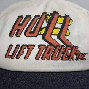 Hull Lift Truck Indiana Tan Adjustable Snapback Hat Cap